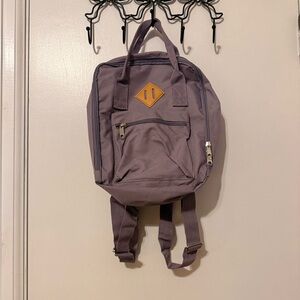 Casual Purple Mini Backpack - Women’s Daypack